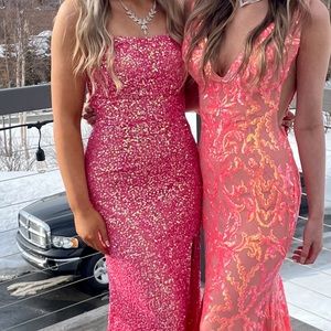 scala pink prom dress!!